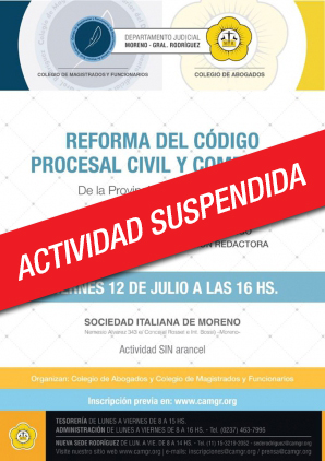 REFORMA DEL CODIGO PROCESAL CIVIL Y COMERCIAL